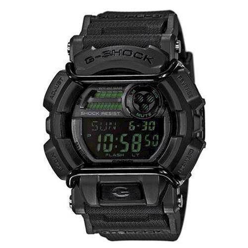 Image of Casio G-Shock Black Mission multifunktions ur med beskyttelses bøjler Unisexur, GD-400MB-1ER